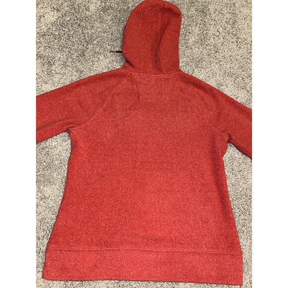 Carhartt Jacket Women’s Small Red Kentwood Fleece Hoodie Full‎ Zip Relaxed Fit - Picture 9 of 11